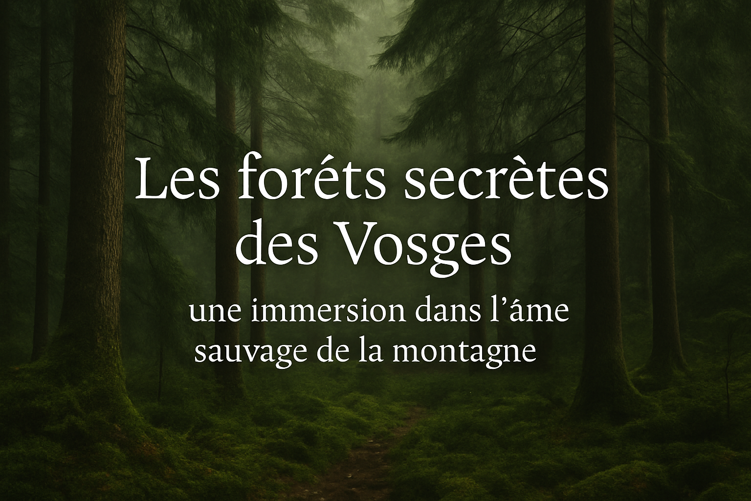 Les forêts secrètes des Vosges : une immersion dans l'âme sauvage de la montagne