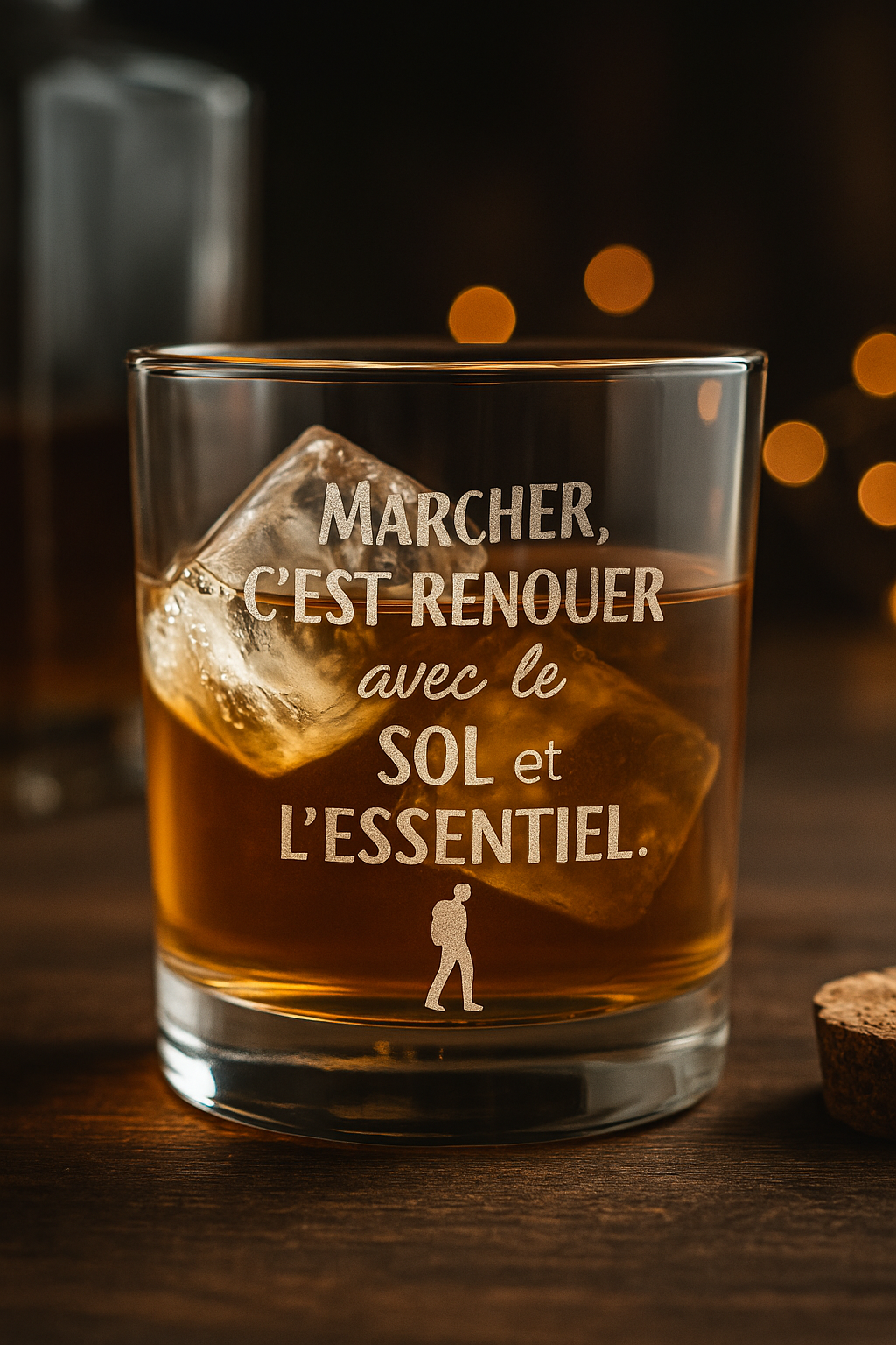 Verre Gravé “Marcher, c’est renouer” – 300ml